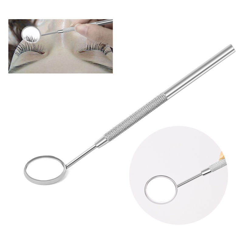 1 Pcs Professional Stainless Steel Checking Mirror for Eyelash Extension Portable Dental Mirrors Mouth Tooth Oral Eyelash Tools
1 Pcs Professional Stainless Steel Checking Mirror for Eyelash Extension Portable Dental Mirrors Mouth Tooth Oral Eyelash Tools