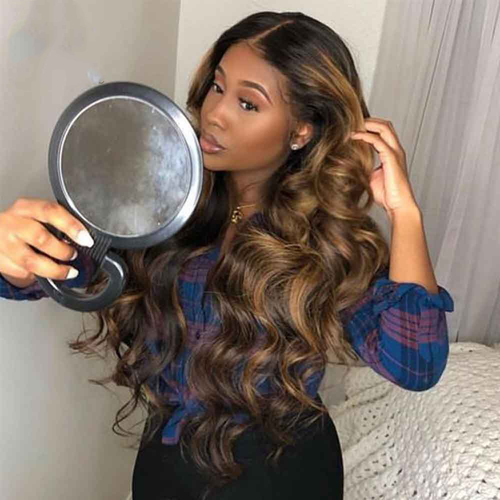 Hot selling Highlight Ombre Honey blonde Body Wave 13x4 Lace Front Human Hair Wigs Brazilian Remy Hair Pre Plucked 150% For Black Women, Ombre color
Hot selling Highlight Ombre Honey blonde Body Wave 13x4 Lace Front Human Hair Wigs Brazilian Remy Hair Pre Plucked 150% For Black Women, Ombre color