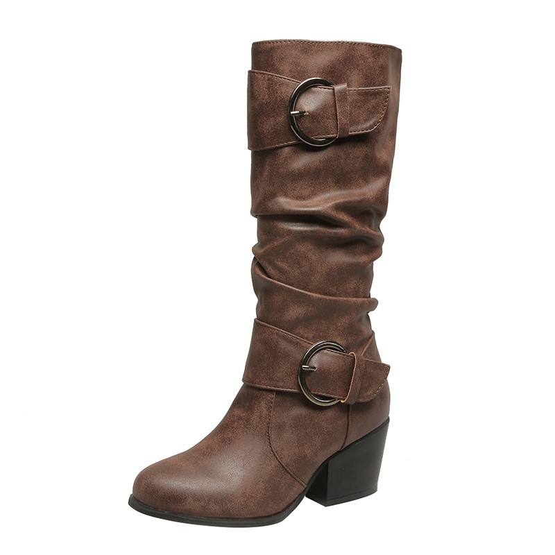 2020 Women Boots Winter Knee-high Long Botines Mujer Square High Heels Ladies Botas Mujer Casual Buty Damskie Plus Size 35-43, Black
2020 Women Boots Winter Knee-high Long Botines Mujer Square High Heels Ladies Botas Mujer Casual Buty Damskie Plus Size 35-43, Black