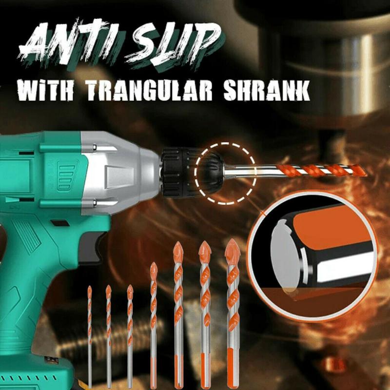7pcs Multifunctional Ultimate Drill Bits Ceramic Glass Punching Hole Working Power Tool Parts Accessories Punching Tools
7pcs Multifunctional Ultimate Drill Bits Ceramic Glass Punching Hole Working Power Tool Parts Accessories Punching Tools
