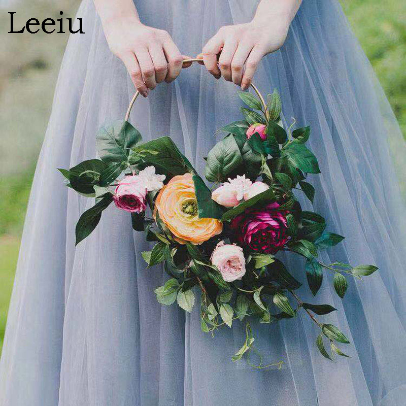 Leeiu Iron Metal Ring Wreath Wedding Decoration Backdrop Garland DIY Bride Flower Christmas Decor For Home Dream Catcher Hoop, 15cm
Leeiu Iron Metal Ring Wreath Wedding Decoration Backdrop Garland DIY Bride Flower Christmas Decor For Home Dream Catcher Hoop, 15cm