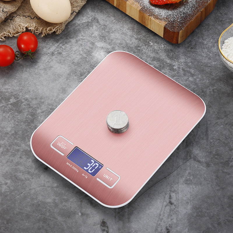 Electronic Kitchen Scales balance 5Kg/10Kg Cooking Measure Tools High Accurate Baking Scale stainless steel weight scale, Silver
Electronic Kitchen Scales balance 5Kg/10Kg Cooking Measure Tools High Accurate Baking Scale stainless steel weight scale, Silver