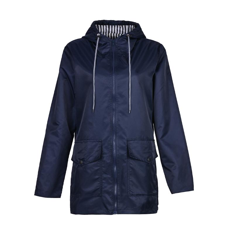 KANCOOL Women's Raincoat Coat Long Sleeve Hooded Solid Color Mid-length Rain Coat With Zip Spring Autumn Sporting Casual Jacket, Yellow
KANCOOL Women's Raincoat Coat Long Sleeve Hooded Solid Color Mid-length Rain Coat With Zip Spring Autumn Sporting Casual Jacket, Yellow
