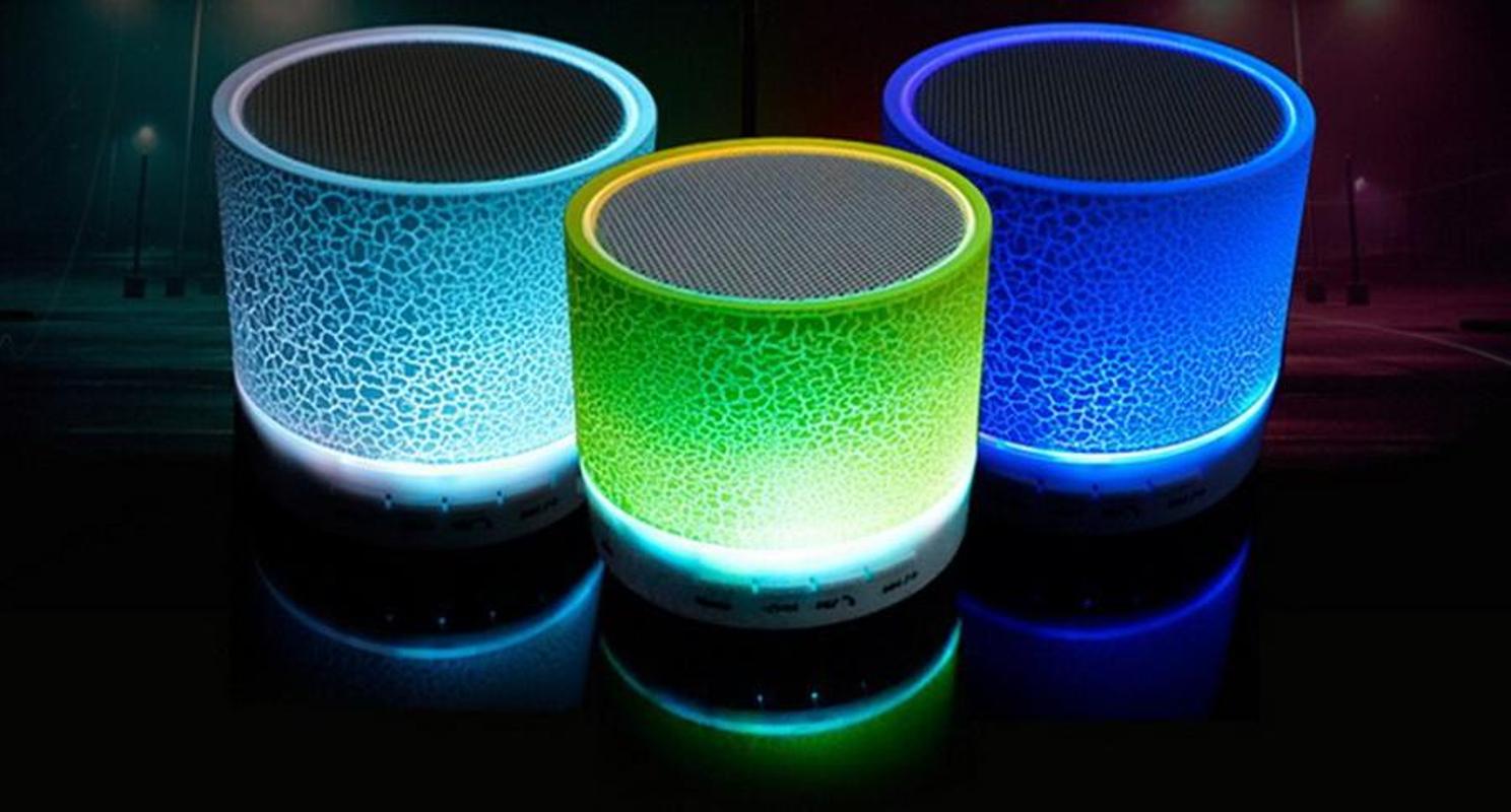 100pcs A9 Mini Wireless Bluetooth Speaker Handfree Call Colorful LED Light TF Card USB Music Player Subwoofer
100pcs A9 Mini Wireless Bluetooth Speaker Handfree Call Colorful LED Light TF Card USB Music Player Subwoofer