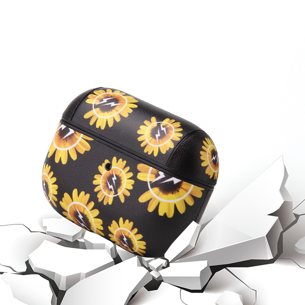 Fashion AirpodPro Case Protective Sleeve Protective Shell Classical Bluetooth Headset New Creative Little Daisy Case 5-Style Available
