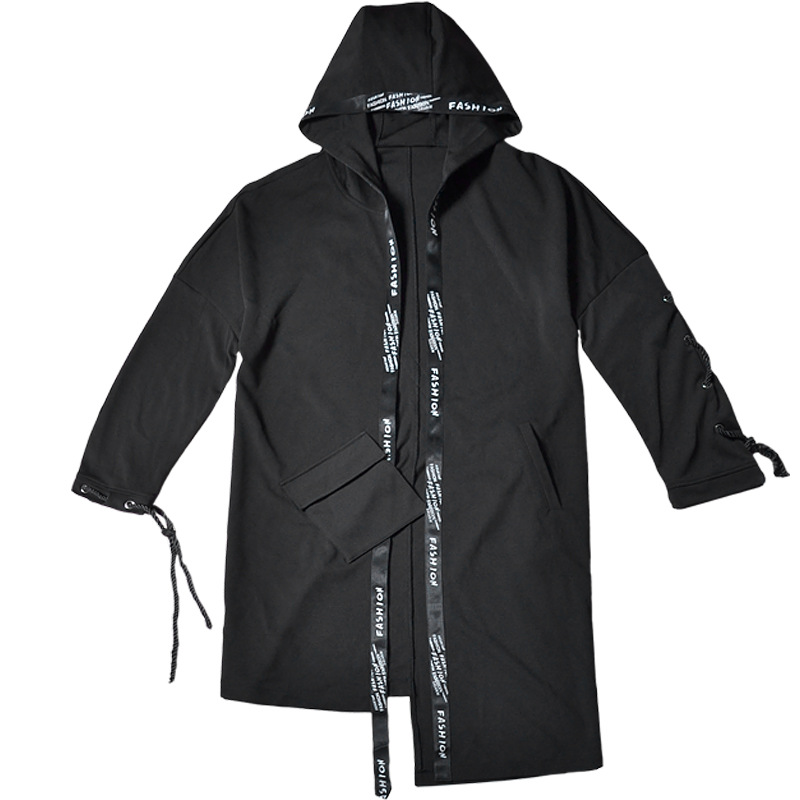 ZhuZunZhe 2020 Autumn Men's Printed Punk Hip Hop Long Trench Coat Hooded Dark Trend Coat Fashion Trend Casual Jacket, Black
ZhuZunZhe 2020 Autumn Men's Printed Punk Hip Hop Long Trench Coat Hooded Dark Trend Coat Fashion Trend Casual Jacket, Black