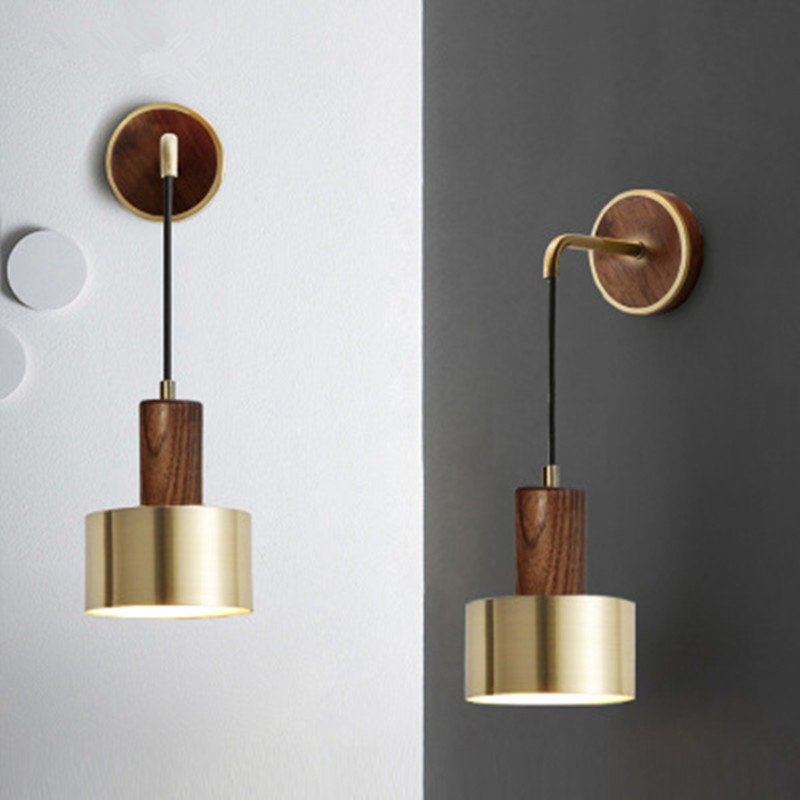 Nordic creative personality living room led background wall lamp walnut copper art bedroom bedside living room wall lamp
Nordic creative personality living room led background wall lamp walnut copper art bedroom bedside living room wall lamp