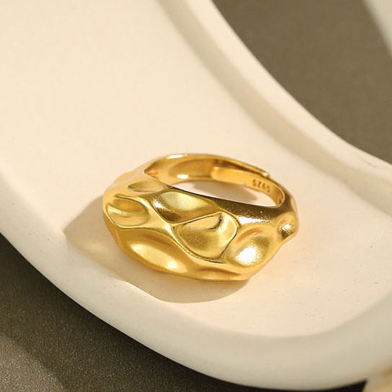 Vintage Rings Fine Statement Jewelry 925 Sterling Silver Ring For Women Irregular Gold Ring Anillos Plata 925 Para Mujer Joyas
Vintage Rings Fine Statement Jewelry 925 Sterling Silver Ring For Women Irregular Gold Ring Anillos Plata 925 Para Mujer Joyas