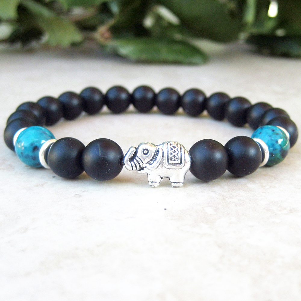 MG0732 Woman's Matte Black Onyx Bracelet Chrysocolla Good Luck Bracelet Strength Wrist Mala Bracelet Healing Yoga Jewelry
MG0732 Woman's Matte Black Onyx Bracelet Chrysocolla Good Luck Bracelet Strength Wrist Mala Bracelet Healing Yoga Jewelry