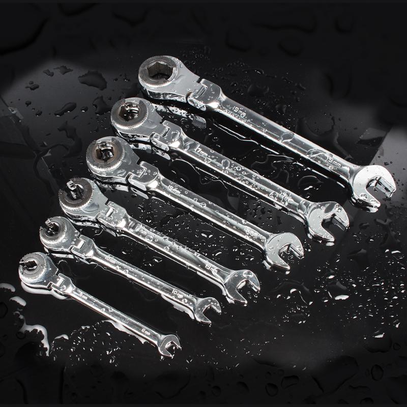 Tubing Flexible Ratchet Oil Line Wrenches Car Repaire Tools Spanner Combination Wrench 1PC 
Tubing Flexible Ratchet Oil Line Wrenches Car Repaire Tools Spanner Combination Wrench 1PC