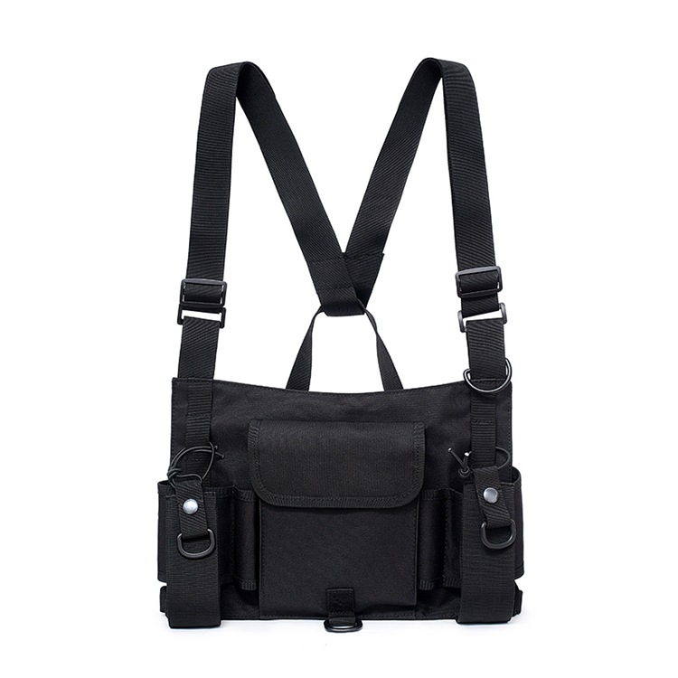 Tactical Vest Men Tactical Chest Bag Outdoor Camping Hunting Vest Army Paintball Equipment Multi Pocket, Black
Tactical Vest Men Tactical Chest Bag Outdoor Camping Hunting Vest Army Paintball Equipment Multi Pocket, Black