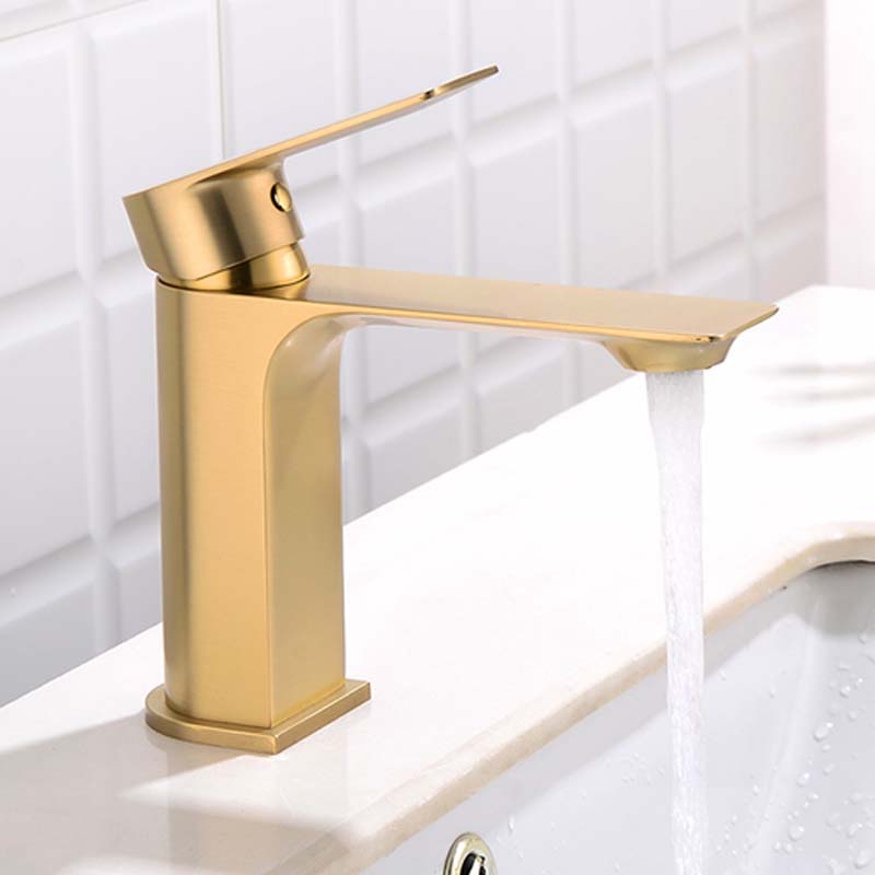 Brushed Gold Sink Faucet bathroom basin TAP for kitchen and bathroom 2020 hot selling
Brushed Gold Sink Faucet bathroom basin TAP for kitchen and bathroom 2020 hot selling