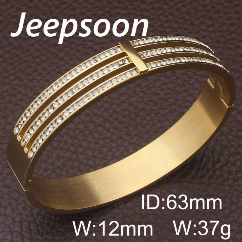 Wholesale Fashion Stainless Steel Jewelry High Quality Charm Round Bracelets For Woman Jeepsoon BGBHAJCF
Wholesale Fashion Stainless Steel Jewelry High Quality Charm Round Bracelets For Woman Jeepsoon BGBHAJCF