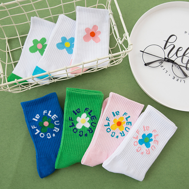 Beauty Flower Socks Golf Long Tube Stockings Women's Classics Knee High Socks Sport Long Socks, Ivory
Beauty Flower Socks Golf Long Tube Stockings Women's Classics Knee High Socks Sport Long Socks, Ivory