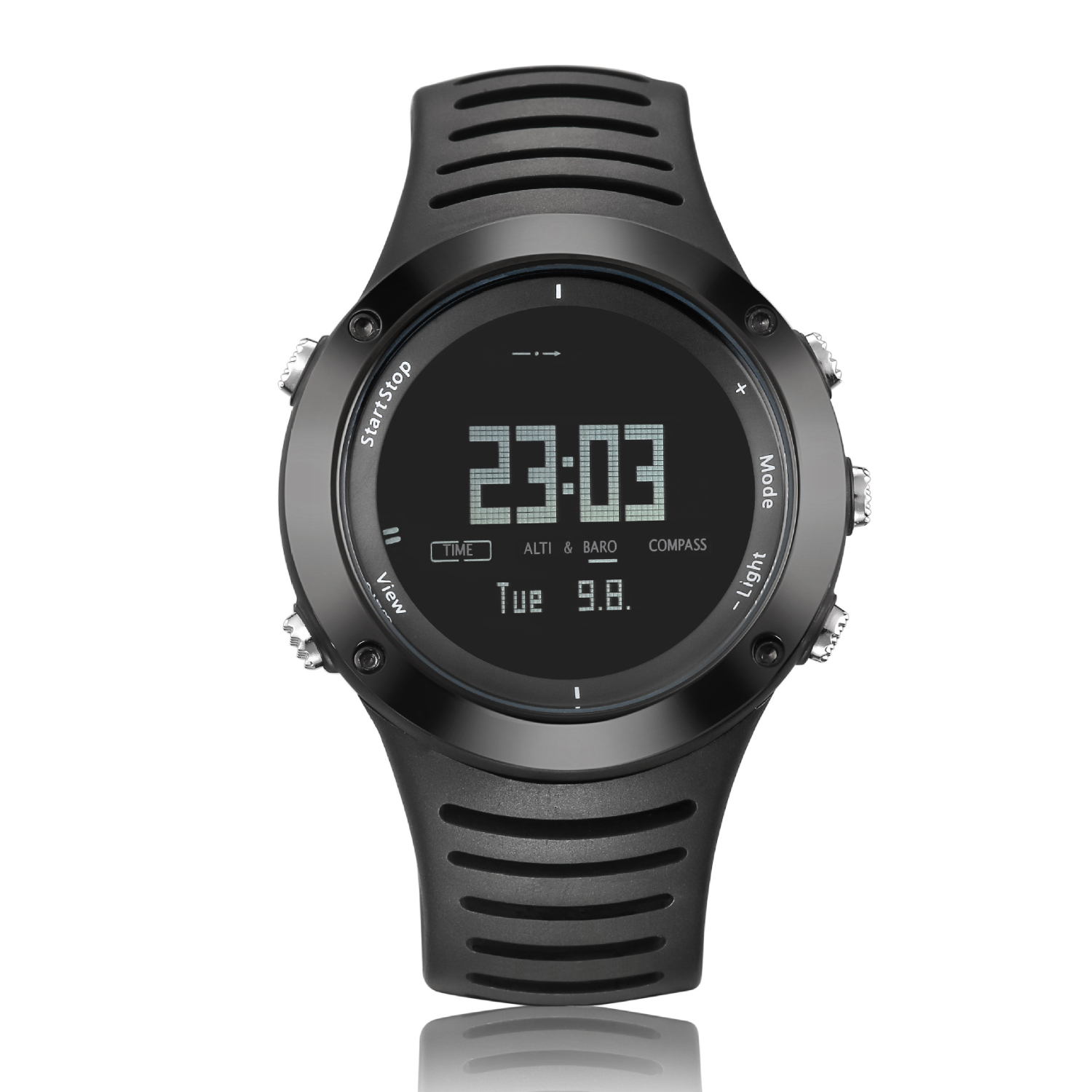 NORTH EDGE Men's sport Digital watch Hours Running Swimming sports watches Altimeter Barometer Compass Thermometer Weather men CJ191213