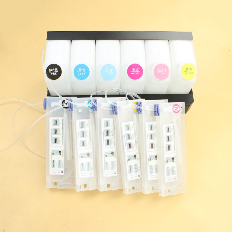 Inkjet plotter CISS without chip for Mutoh / Mimaki / Roland Bulk ink system inkjet plotter Continuous Ink Supply System
Inkjet plotter CISS without chip for Mutoh / Mimaki / Roland Bulk ink system inkjet plotter Continuous Ink Supply System