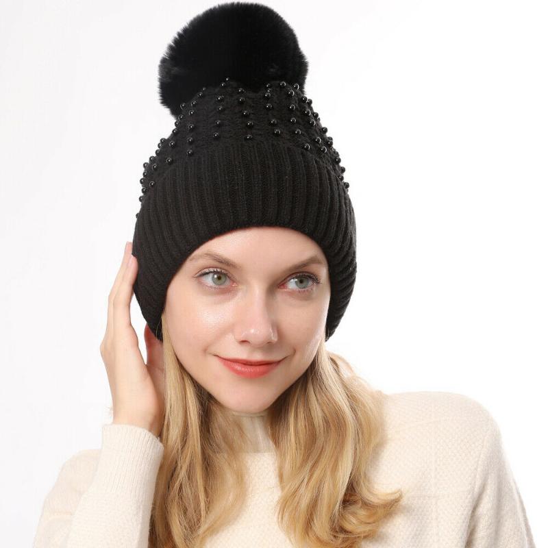2020 New Arrival Women Winter Outdoor Warm Bead Fuzzy Knitted Beanie Pom Hat Ladies Crochet Ski Caps, White
2020 New Arrival Women Winter Outdoor Warm Bead Fuzzy Knitted Beanie Pom Hat Ladies Crochet Ski Caps, White