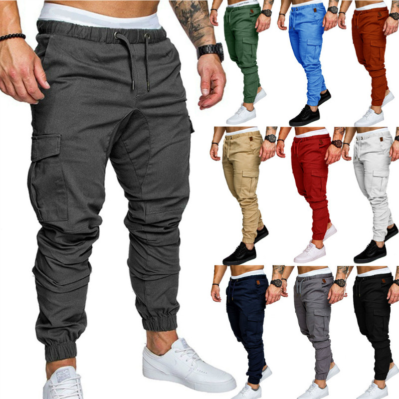 Mens Joggers Casual Active Pure 10 Colors Male Pocket Drawstring Full Length Trackpants Breathable High Quality Sweatpants 2020 New, White
Mens Joggers Casual Active Pure 10 Colors Male Pocket Drawstring Full Length Trackpants Breathable High Quality Sweatpants 2020 New, White