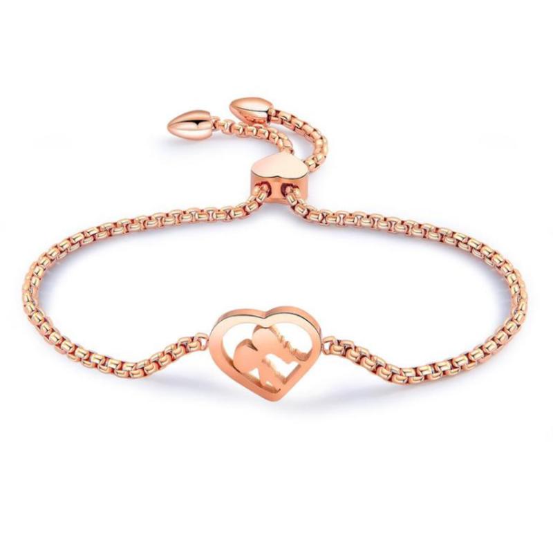 LAN Stainless Steel Rope Adjustable Beads Couple Kiss Bracelets Women Handmade Classic Strand Elelphant Bracelet Birthday
LAN Stainless Steel Rope Adjustable Beads Couple Kiss Bracelets Women Handmade Classic Strand Elelphant Bracelet Birthday