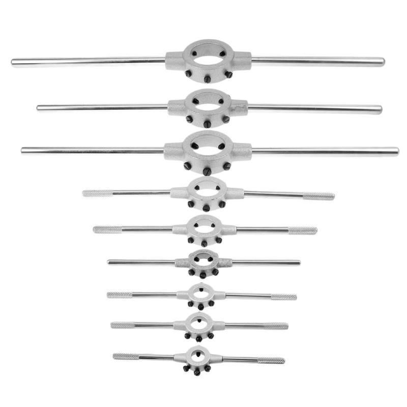 Die Wrench Set Steel General Die Handle Tap Wrench Thread Maker Metal Workpiece Thread Maker Tap Threading Tool
Die Wrench Set Steel General Die Handle Tap Wrench Thread Maker Metal Workpiece Thread Maker Tap Threading Tool