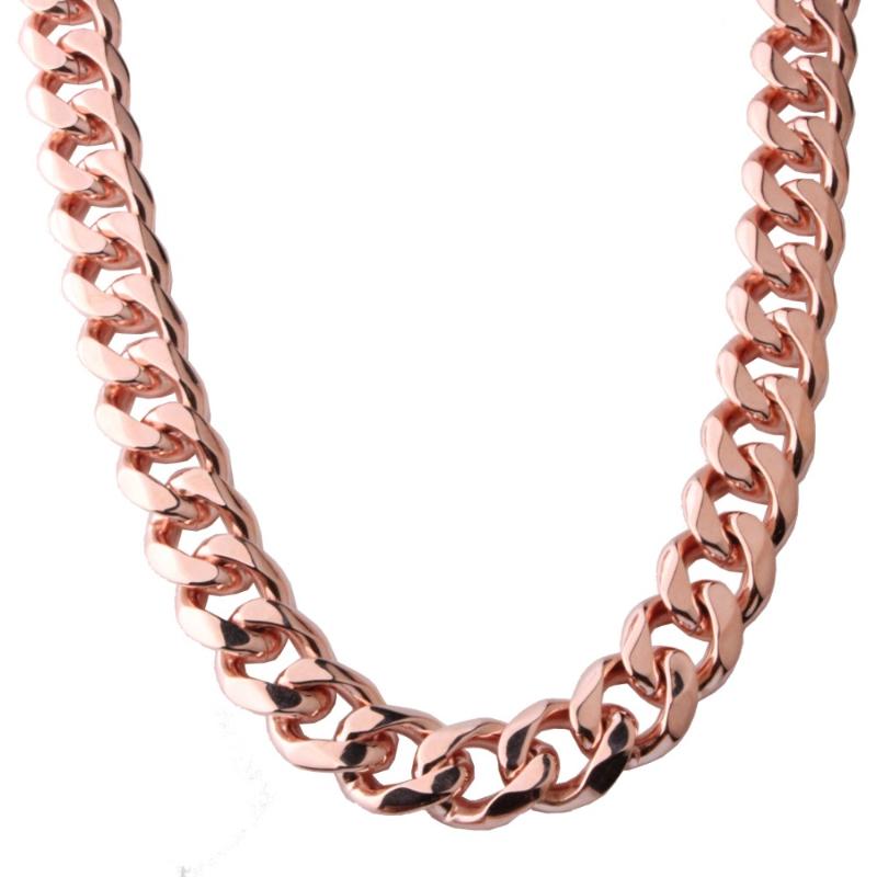 15/17/19mm 7-40" Huge Stainless Steel Rose Gold Lobster Buckle Cuban Curb Chain Mens Boys Necklace Or Bracelet Jewelry Xmas Gift
15/17/19mm 7-40" Huge Stainless Steel Rose Gold Lobster Buckle Cuban Curb Chain Mens Boys Necklace Or Bracelet Jewelry Xmas Gift