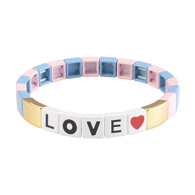 i Love You Bracelet Letter Initial Bracelet Bright Tile Stack Jewelry Influencer Couple Jewelry Gifts Mother Daughter Arm Candy
i Love You Bracelet Letter Initial Bracelet Bright Tile Stack Jewelry Influencer Couple Jewelry Gifts Mother Daughter Arm Candy