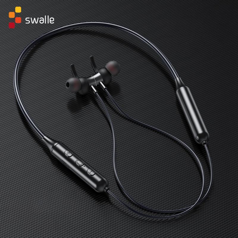 Swalle V5.0 Bluetooth Headset Wireless Sport Earpiece Handsfree With Mic HD call Bluetooth Earphone Earloop 6D Stereo
Swalle V5.0 Bluetooth Headset Wireless Sport Earpiece Handsfree With Mic HD call Bluetooth Earphone Earloop 6D Stereo