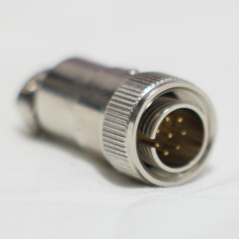 8 pin male connector for making remote cable for remote controller or FUJINON ENG lens
8 pin male connector for making remote cable for remote controller or FUJINON ENG lens