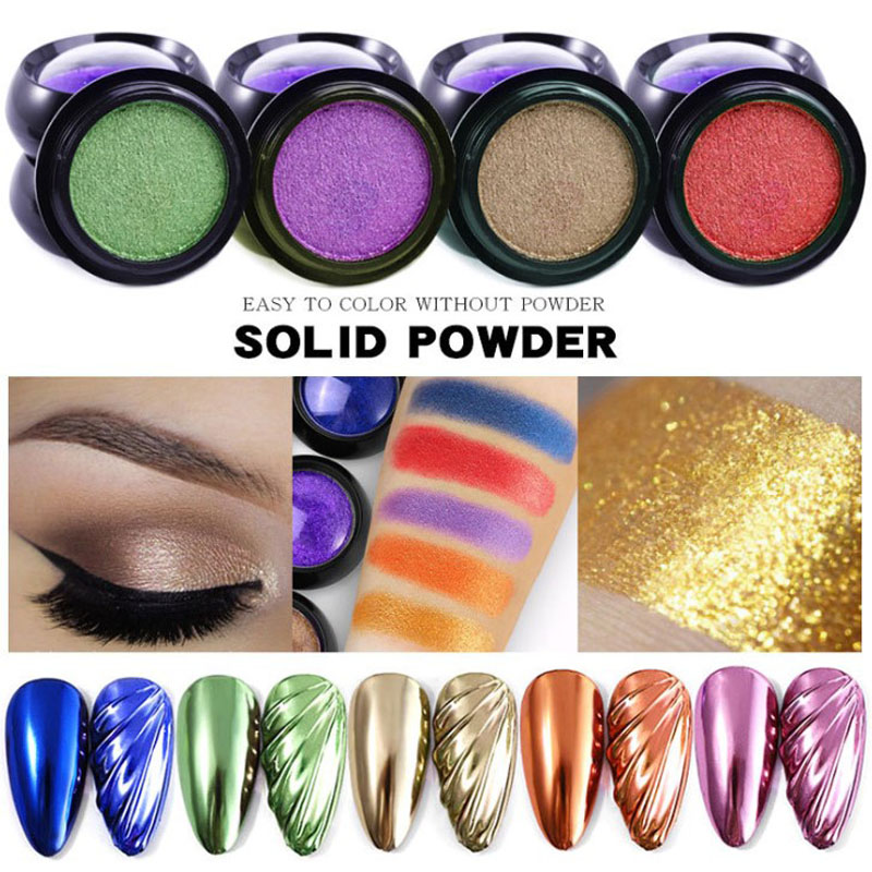 1Box New Solid state Nail Mirror Glitter Metallic Nail Dust Powder Metal Effect Glitter Art UV Gel Polish Chrome Powder
1Box New Solid state Nail Mirror Glitter Metallic Nail Dust Powder Metal Effect Glitter Art UV Gel Polish Chrome Powder