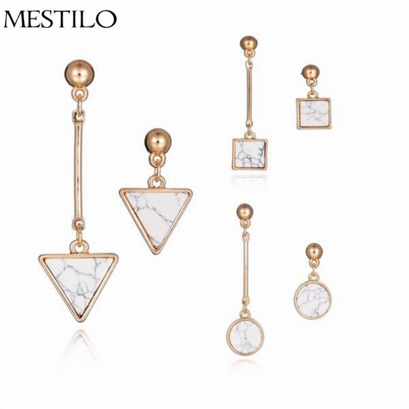 MESTILO Personality Asymmetric Long Short Drop Earring Geometric Round Triangle Square Gold Plate Punk Party Simple Earrings
MESTILO Personality Asymmetric Long Short Drop Earring Geometric Round Triangle Square Gold Plate Punk Party Simple Earrings