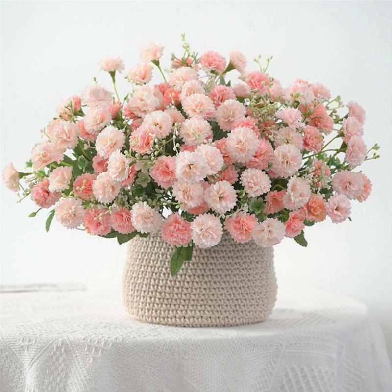 20 Flowers Lilac Carnation High-end Simulation Flower Decoration Table Wedding Decoration Flower Fake B3G6 
20 Flowers Lilac Carnation High-end Simulation Flower Decoration Table Wedding Decoration Flower Fake B3G6