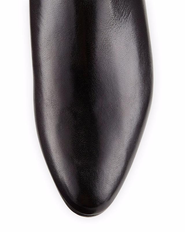 Winter Women Round Toe Flat Heel Over The Knee Boots Thigh High Boots Plus Size Black Custom Shoes Handmade Wholesale