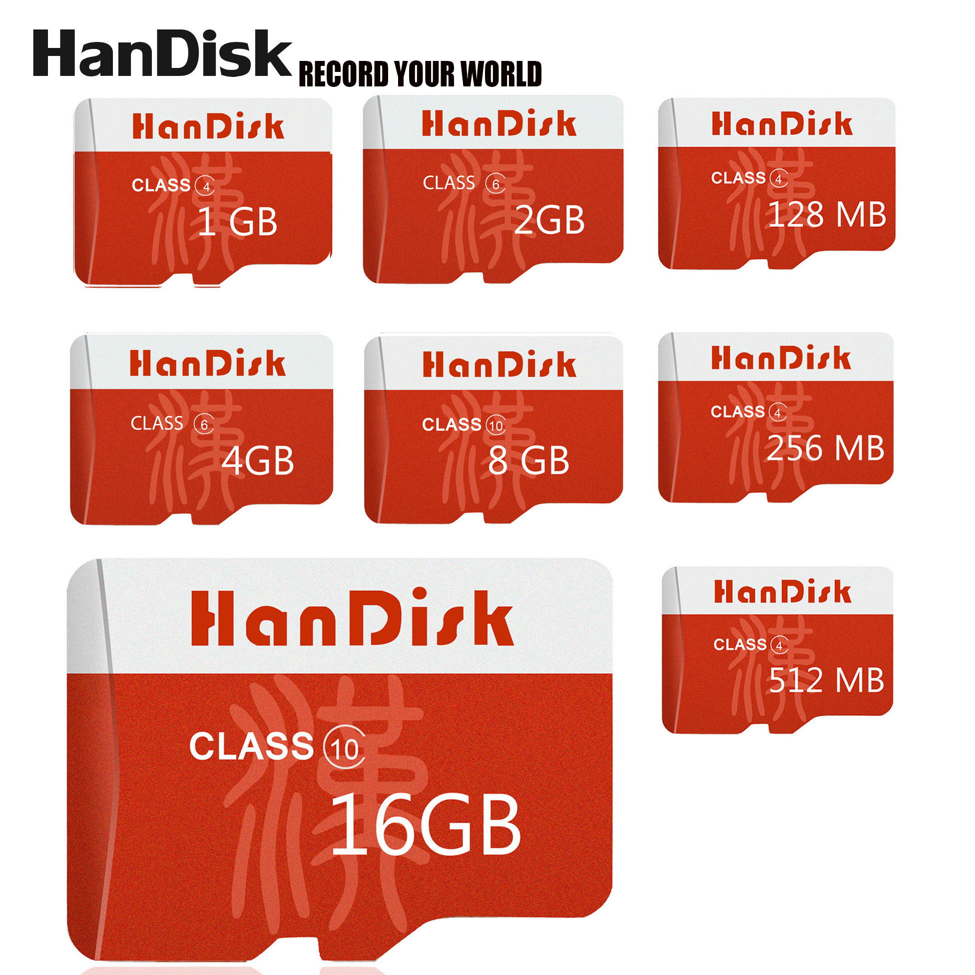 HanDisk® Micro SD Card 1GB 2GB 4GB 8GB 16GB 32GB 64GB 128GB Micro SD MicroSD Memory Card Real Capacity 3 Years Replacement
HanDisk® Micro SD Card 1GB 2GB 4GB 8GB 16GB 32GB 64GB 128GB Micro SD MicroSD Memory Card Real Capacity 3 Years Replacement
