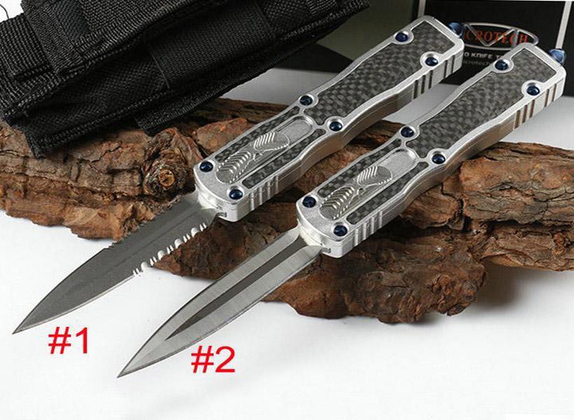 High End Microtech Ant II Auto Tactical Knife D2 Double Edge Satin Finish Blade Carbon Fiber Handle Hunting EDC Pocket Survival Knives
High End Microtech Ant II Auto Tactical Knife D2 Double Edge Satin Finish Blade Carbon Fiber Handle Hunting EDC Pocket Survival Knives