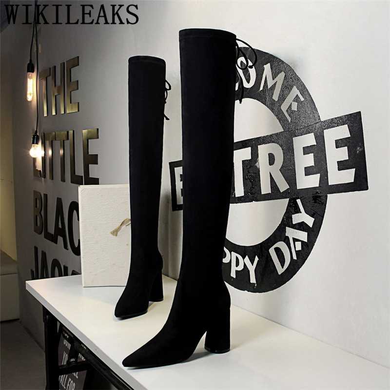 Black Boots Thigh High Boots Sexy Fashion Winter Shoes Women Les Bottes Pour Femme 2020 Botas Invierno Mujer Zapatos
Black Boots Thigh High Boots Sexy Fashion Winter Shoes Women Les Bottes Pour Femme 2020 Botas Invierno Mujer Zapatos