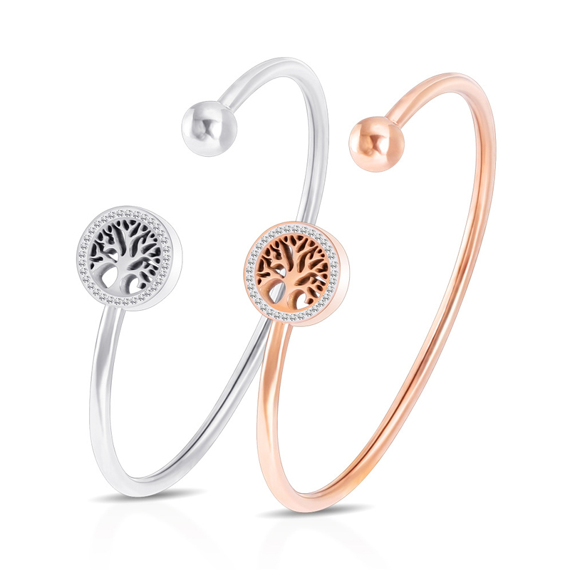 tree style rose gold plated stainless steel crystal open mouth cuff wristband bracelet women
tree style rose gold plated stainless steel crystal open mouth cuff wristband bracelet women