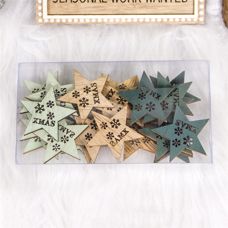 24PCS New Year 2020 Angel Wooden Pendants Star Xmas Tree DIY Christmas Decorations For Home Kids Gift Hanging Drop Ornaments
24PCS New Year 2020 Angel Wooden Pendants Star Xmas Tree DIY Christmas Decorations For Home Kids Gift Hanging Drop Ornaments