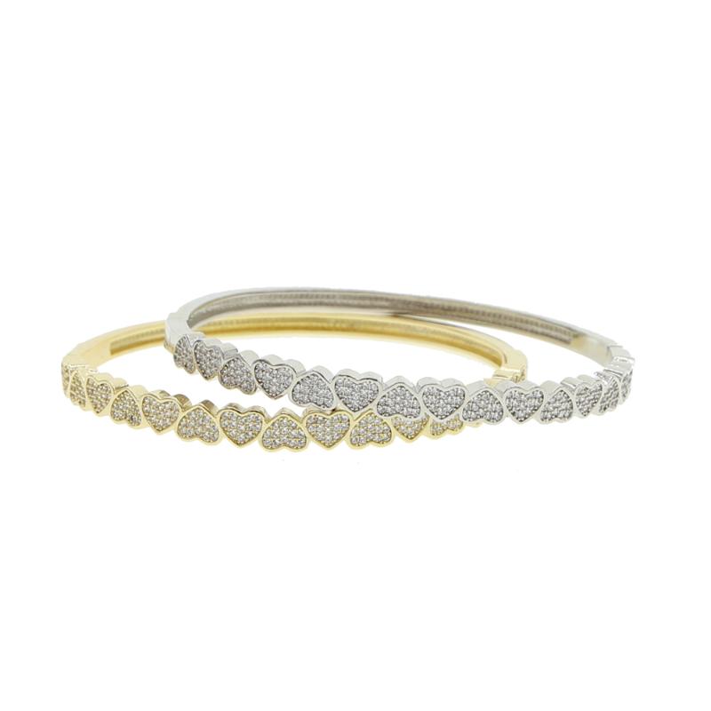 2020 new design sparking bling cubic zirconia Heart shape Bracelets & Bangles for girlsfriend gift birthday wedding jewelry gift
2020 new design sparking bling cubic zirconia Heart shape Bracelets & Bangles for girlsfriend gift birthday wedding jewelry gift