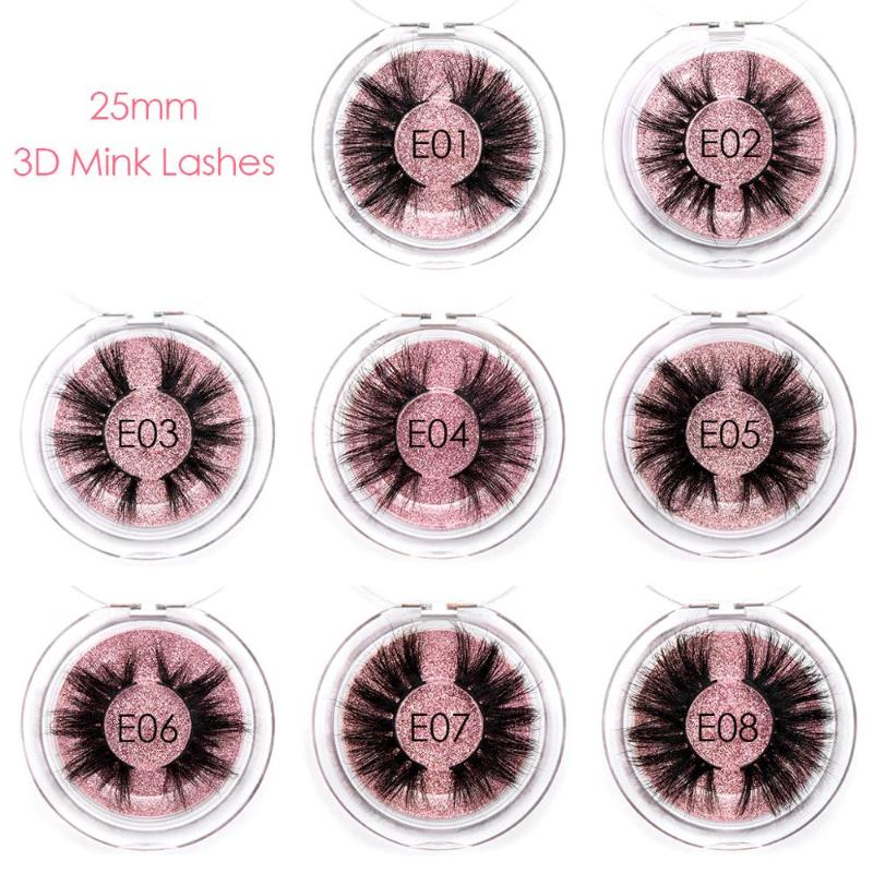 25mm Mink Eyelashes Natural Thick Strip 3D Mink Lashes Makeup Dramatic Long Soft False Eye Lashes Custom Packaging Label
25mm Mink Eyelashes Natural Thick Strip 3D Mink Lashes Makeup Dramatic Long Soft False Eye Lashes Custom Packaging Label