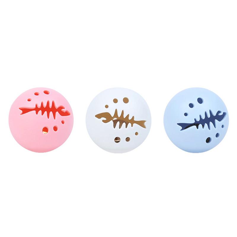 3pcs/set Dogs LED Lights Pet Toy Ball ABS Fish Bone Shape Fun Interactive Training Cats Playing Gift Non Toxic Automatic Rolling
3pcs/set Dogs LED Lights Pet Toy Ball ABS Fish Bone Shape Fun Interactive Training Cats Playing Gift Non Toxic Automatic Rolling
