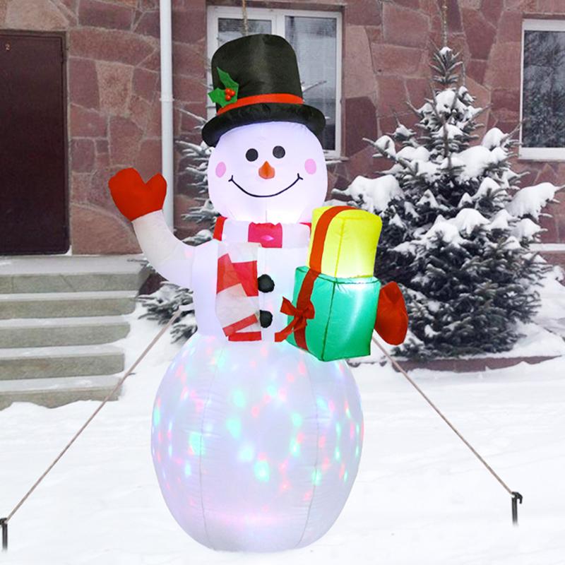Christmas Illuminated Inflatable Yard Decoration Big With Rotating LED Christmas Snowman Decoration Props Decor
Christmas Illuminated Inflatable Yard Decoration Big With Rotating LED Christmas Snowman Decoration Props Decor