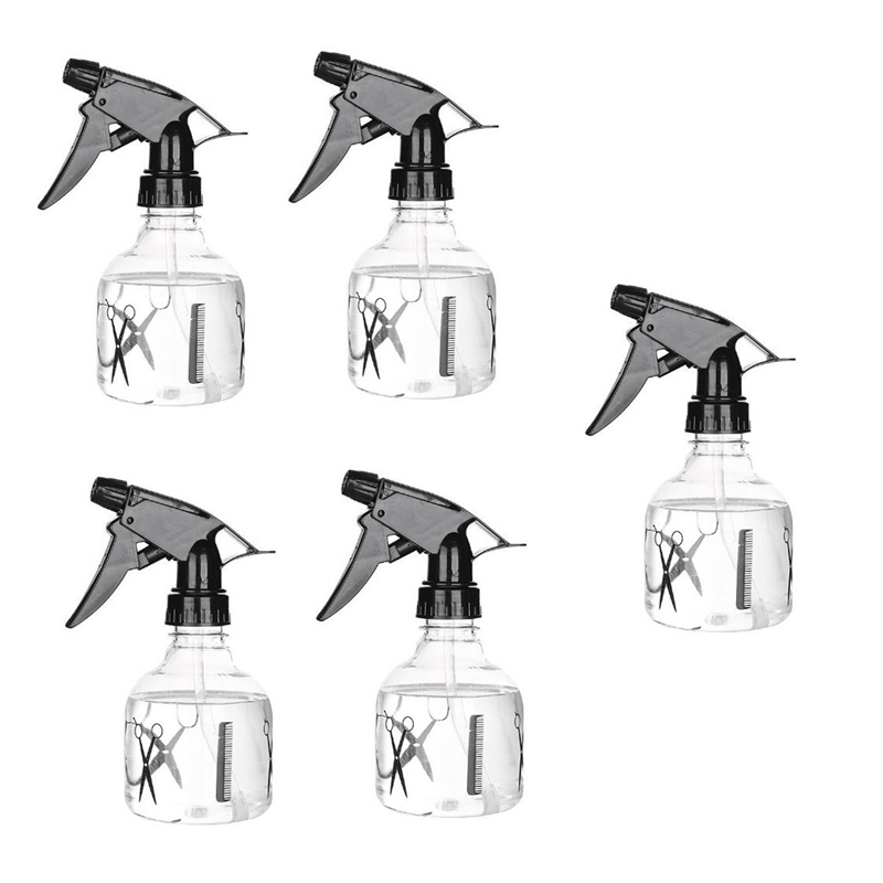 250Ml Empty Refillable Potable Plastic Hairdressing Mist Sprayer, Water Spray Bottles, Watering Pot Can Sprinklers, 5 Pack
250Ml Empty Refillable Potable Plastic Hairdressing Mist Sprayer, Water Spray Bottles, Watering Pot Can Sprinklers, 5 Pack
