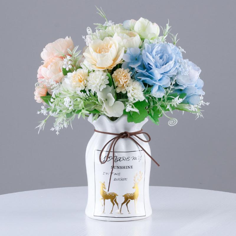 6 fork/bunch Silk Fake Artificial Flowers Peony Small bouquet flores Home Party Spring Wedding Decoration Mariage Fake Flower, A2
6 fork/bunch Silk Fake Artificial Flowers Peony Small bouquet flores Home Party Spring Wedding Decoration Mariage Fake Flower, A2