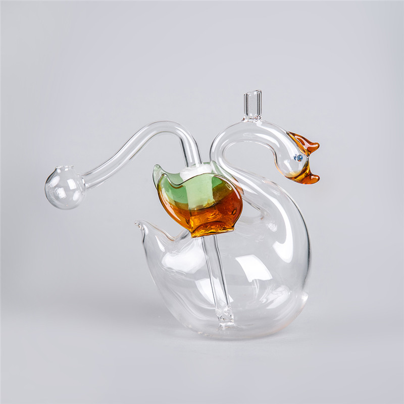 Glass Bong Dab Rigs Multifounction Oil Burner Mini Glass Hookah Water Pipe Bong with Cigeratte Holder Hand Craft Art Hookah Swan
Glass Bong Dab Rigs Multifounction Oil Burner Mini Glass Hookah Water Pipe Bong with Cigeratte Holder Hand Craft Art Hookah Swan