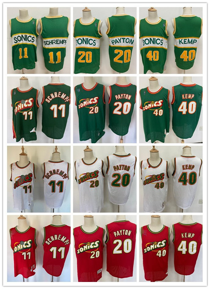Throwback Seattle SuperSonics NBA Jersey Mitchell Ness 1995 96 20 Gary Payton 40 keep 11 SCHREMPF Black Hardwoods Basketball Jersey, White
Throwback Seattle SuperSonics NBA Jersey Mitchell Ness 1995 96 20 Gary Payton 40 keep 11 SCHREMPF Black Hardwoods Basketball Jersey, White