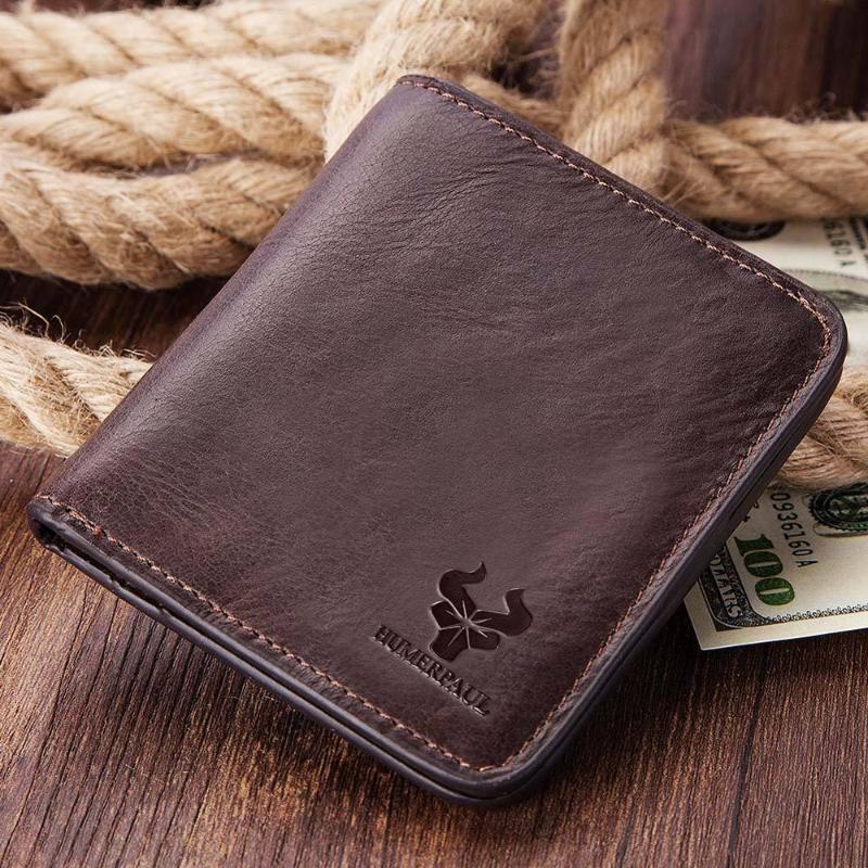 Top Layer Cowhide Short Wallet Unisex Purse Casual Female Cards Holder Male Zipper Coin Wallet, Black
Top Layer Cowhide Short Wallet Unisex Purse Casual Female Cards Holder Male Zipper Coin Wallet, Black