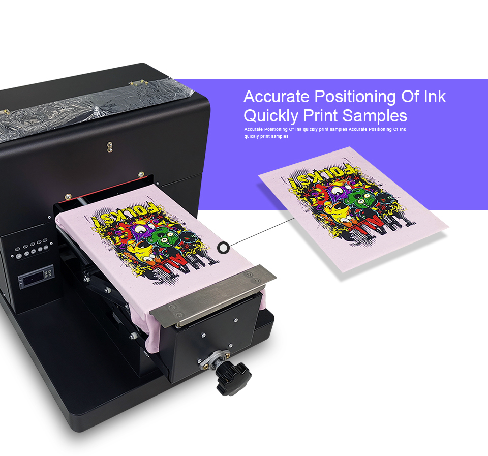 High Quality DTG Printer A4 Flatbed Printer For Tshirt PVC Card Phone Case Printer Multi color DTG Printing Machine5368055