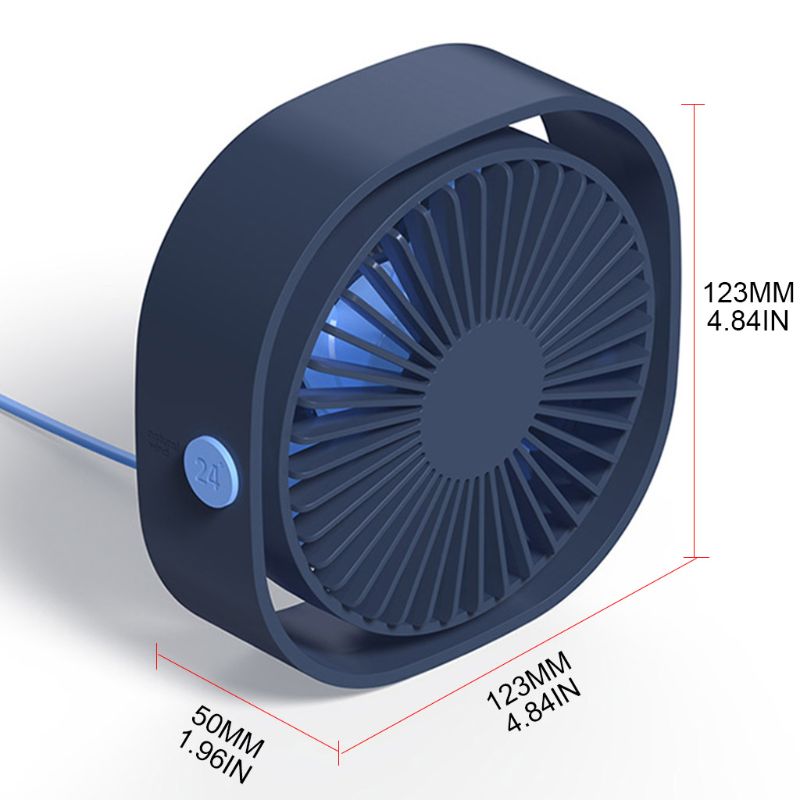 Portable Mini Desk Round Fan Quiet Personal Adjustable Tilt 360 Degree Rotating Y5LF
Portable Mini Desk Round Fan Quiet Personal Adjustable Tilt 360 Degree Rotating Y5LF