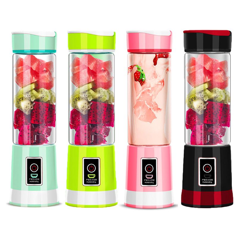 Mini Portable Blender Electric Rchargeable 6 Blades Juicer Cup Outdoor Shakes Maker for Fruit/Vegetable
Mini Portable Blender Electric Rchargeable 6 Blades Juicer Cup Outdoor Shakes Maker for Fruit/Vegetable