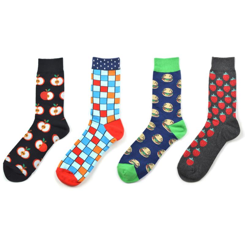 PEONFLY Colorful Cotton Men Socks Funny Pineapple Pizza Hamburger Beer Chili Skate Harajuku Happy Socks for Christmas Gift
PEONFLY Colorful Cotton Men Socks Funny Pineapple Pizza Hamburger Beer Chili Skate Harajuku Happy Socks for Christmas Gift